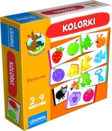 Kolorki Domino Gra edukacyjna Granna