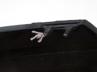 grid of a bumper left front OPEL CORSA D 13211478