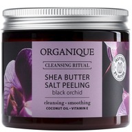 PEELING SOLNY DO CIAŁA Z MASŁEM SHEA BLACK ORCHID 200 g - ORGANIQUE