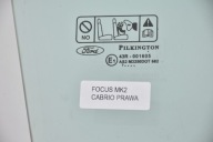 window door front right FORD FOCUS MK2 CABRIO