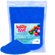 Zariadenie na cukrovú vatu WatoLove 1 Kg Guma Balonowa Cukier do Waty Cukrowej modrý 1 W