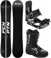 Zestaw snowboardowy Pathron Manifest 158cm + buty Target + wiązania MP180