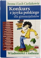 Konkurs polonistyczny z języka polskiego klasa 7 8