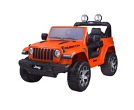 Jeep Wrangler 4x4 Duży Pomarańcz dla dziecka Akumulator Pilot Rubicon Jeep