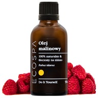 NATURALNY OLEJ Z NASION CZERWONYCH MALIN DO SKÓRY SUCHEJ 50 ML ECOSPA