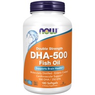 NOW Double Strength DHA-500 500 DHA/250 EPA 180cap