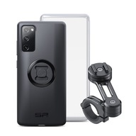 ZESTAW SP CONNECT MOTO BUNDLE NA KIEROWNICĘ NA TELEFON IPHONE 13 MINI BLACK