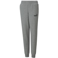 Spodnie dla dzieci Puma ESS Logo Pants FL szare 586973 03 128cm