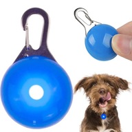 Zawieszka, lokalizator lampka LED na obrożę dla psa świecąca
