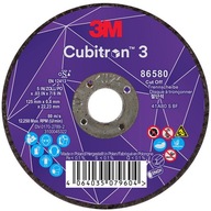 3M Cubitron 3 Rezný kotúč, 86580, P80+, T41, 125mm x 0,8mm x 22,23mm