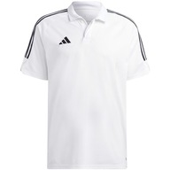 L Pánske tričko adidas Tiro 23 League Polo biele