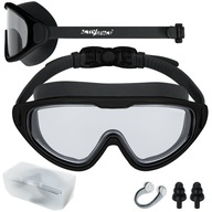 PLAVECKÉ BRÝLE DO BAZÉNU ANTI-FOG PRO PLAVÁNÍ + NOSNÍ ZÁTKY A POUZDRO