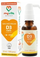 MyVita Vitamín D3 forte 4000j.m KVAPKY 50 ML