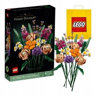 LEGO CREATOR EXPERT BUKIET KWIATÓW ZESTAW 10280 PREZENT WALENTYNKI + TORBA