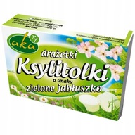 Ksylitolki drażetki pudrowe zielone jabłuszko 40g