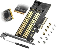 Adapter PCIe 3.0 x4 do dysku SSD M.2 NVMe i SATA kontroler karta rozszerzeń