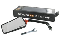 Zrkadlo Stage6 F1 Style M8, ľavé, čierne