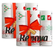 2x Vianočný toaletný papier Renova 9ks