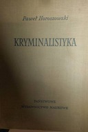 Kryminalistyka - Horoszowski