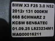 BMW X3 F25 light left front left front before lift 63117222025 USA