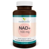 NAD+ 100mg Nikotínamidoadenín dinukleotid NADH NMN mitochondrie 120 kps