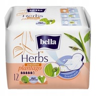 BELLA Herbs Plantago podpaski higieniczne z babką lancetowatą 12 sztuk