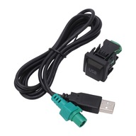 Adapter wyjścia samochodowego Adapter kabla 3RCA zamiennik dla