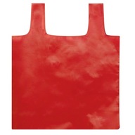 Nákupná RPET taška, skladacia červená