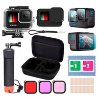 Zestaw Akcesoriów XL Walizka Etui Case do GoPro HERO 12 11 10 9 BLACK