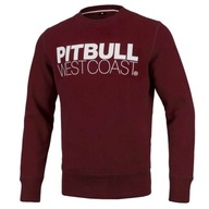 Bluza Pit Bull TNT logo seascape ciepła bordowa S