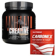 Sada UNIVERSAL Creatine Kreatín monohydrát 500g + Energetická tableta