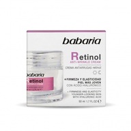 BABARIA Retinol Pleťový krém proti vráskam kyselina hyalurónová 50 ml