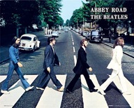 The Beatles Abbey Road - plakat 50x40 cm