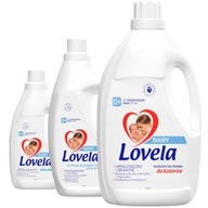 LOVELA Zestaw Baby Mleczko do Prania Kolor 4,5L + Płyn 2L + Odplamiacz 1L