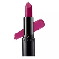 AVON TRUE COLOUR ULTRA MATTE SZMINKA MATOWA POMADKA - ROSEBERRY RED