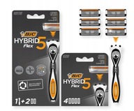 BIC Maszynka do golenia na wkłady BiC Hybrid 5 Flex + 6 wkładów