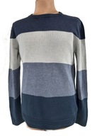 Sweter w pasy H&M r 134/140