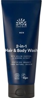Żel do mycia włosów i ciała dla mężczyzn BIO 200 ml (URTEKRAM) URTEKRAM