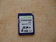 Karta pamięci SDHC Transcend 4 GB klasa 10