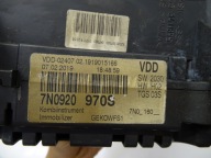dials dials UK VW SHARAN 2.0 TDI 7N0920970S