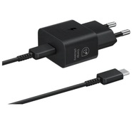 Ładowarka sieciowa Samsung EP-T2510XB 25W USB-C PD + kabel USB-C