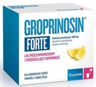 Groprinosin forte lek przeciwwirusowy 1000 mg 10 saszetek x 1,8 g