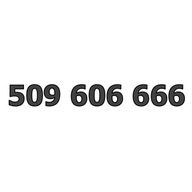 509 606 666 Starter Orange ZŁOTY ŁATWY PROSTY NUMER PREPAID KARTA SIM GSM