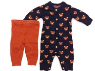 Mothercare i F&F - rampersy i spodnie-r.0-3msc