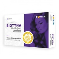 Puwer Biotín Multieffect forte 10 mg tablety 30 ks.