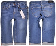 LEE spodenki REGULAR slim BLUE jeans SCARLETT BO _ W31