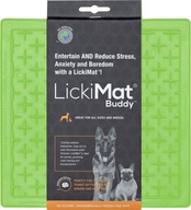 LICKI MAT - DOG BOWL BUDDY GREEN 20X20CM