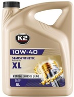 K2 MOTOROVÝ OLEJ XL 10W40 API SL/CF 5L