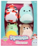 Squishmallows - Squishville - Zestaw 4 mini maskotek - Pond Squad SQM0505