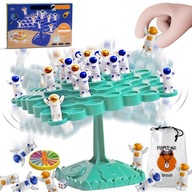 Hračky Astronaut Balance Tree Rodinná stolová logická hra Montessori hračka